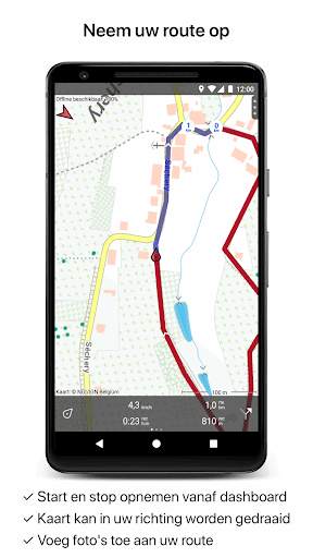 Topo GPS België screenshot 4