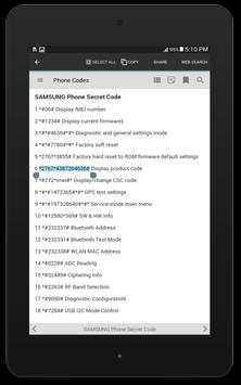 Phones Secret Codes скриншот 12