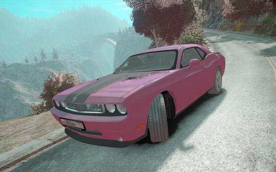 Car Driving Dodge Racing Challenger Simulator screenshot 1