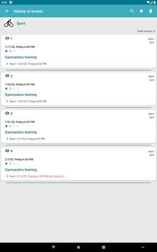 My Events screenshot 7
