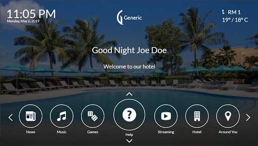 Hospitality TV Launcher screenshot 1