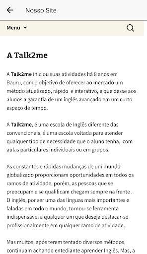 Talk2me - o Inglês Sem MIMIMI скриншот 5