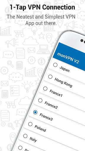 monVPN V2 – Simple High Speed VPN App for Android screenshot 8