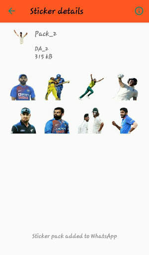Funny Cricket Stickers for WhatsApp screenshot 3