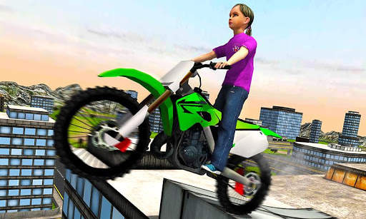 Kids MotorBike Stunt Rider 3D screenshot 5