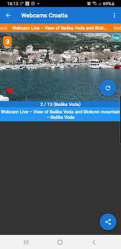 Webcams Croatia screenshot 6