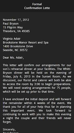 All Letter Writing Sample screenshot 3