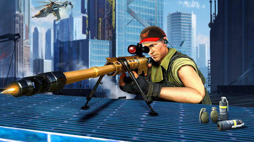 Sniper Offline - 3D FPS Shooting Strike Game screenshot 1