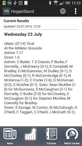 Hogan Stand - GAA news screenshot 3