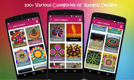 Rangoli Designs - Diwali Rangoli & Rangoli Pattern स्क्रीनशॉट 1