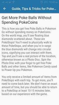 Tips & Tricks for Pokemon Go screenshot 2