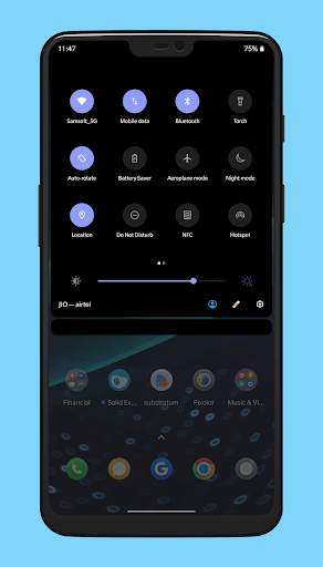 [Substratum] Pixel Black for OOS screenshot 3