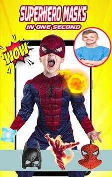 Supehero Mask Photo Editor 1 تصوير الشاشة