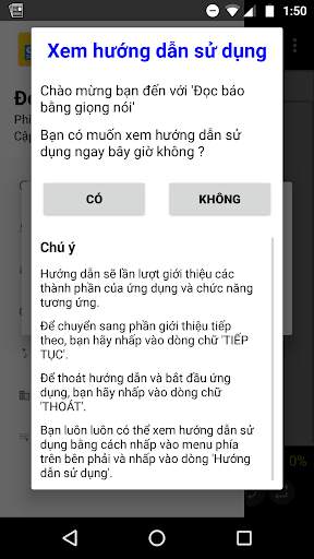 Đọc báo bằng giọng nói screenshot 1