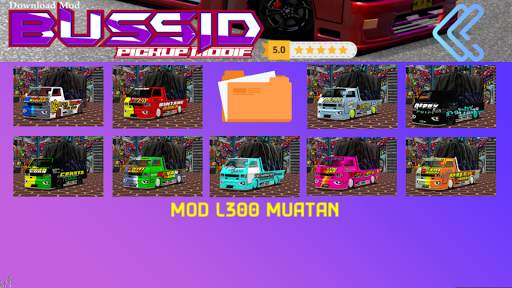 Mod Bussid Pick Up Terpal screenshot 2