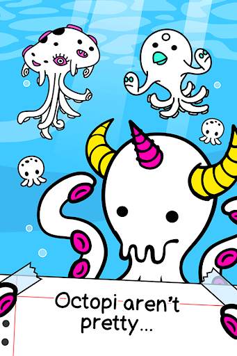 Octopus Evolution: Idle Game 1 تصوير الشاشة