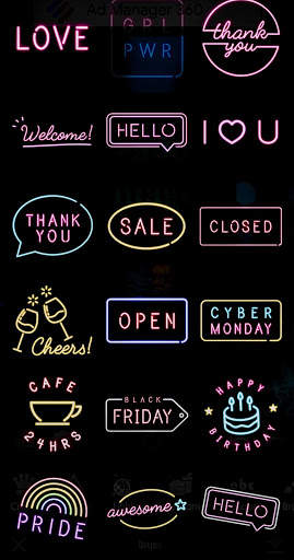 Neon Light Photo Editor screenshot 2