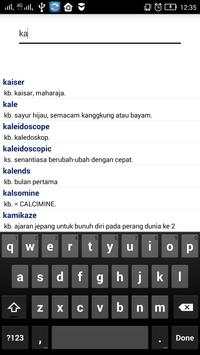 Kamus Inggris Indonesia screenshot 1