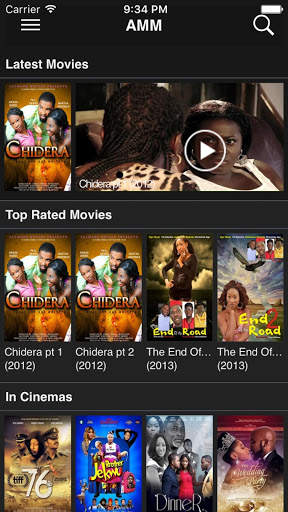 African Movies Mobile screenshot 1