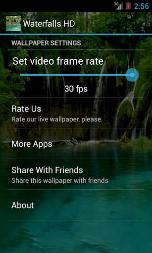 Waterfalls HD. Video Wallpaper screenshot 5