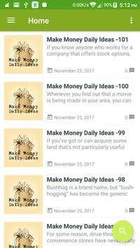 Make Money Daily Ideas screenshot 1