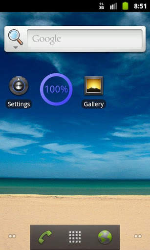 Battery level screenshot 4