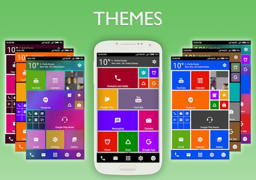 Win 10 metro launcher pro theme screenshot 2