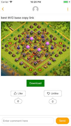 Bases layout for Coc (with copy link) screenshot 4