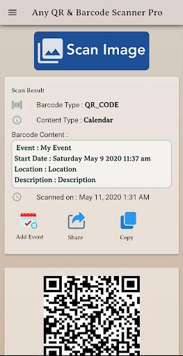 Any Qrcode and Barcode Scanner 8 تصوير الشاشة