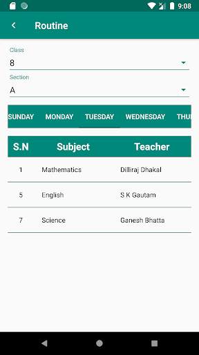 Student eSolution screenshot 5