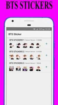 BTS Stickers screenshot 7