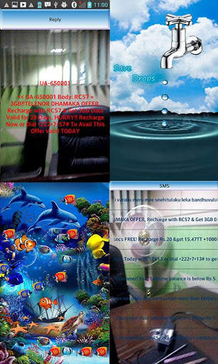 Transparent Screen Launcher screenshot 8