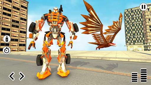 Flying Eagle Robot Car Multi Transforming Games 2 تصوير الشاشة