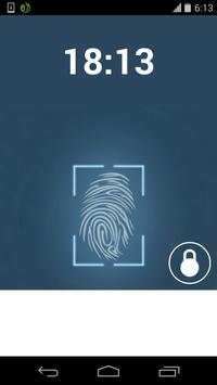fingerprint lock screen fake screenshot 1
