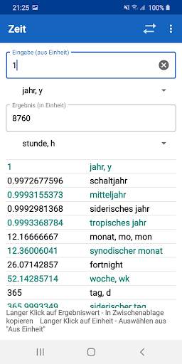 UC Pro - Einheitenumrechner screenshot 5