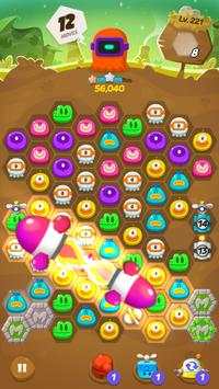 Momo Pop : Match 3 Hexa Blast! screenshot 6