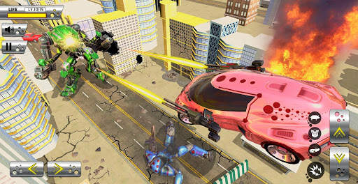 Pig Robot Car Transform - Robot Transforming Games screenshot 4