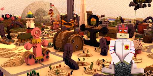 Bikini Bottom Map for Minecraft screenshot 2