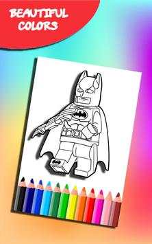 How to color Lego Batman (coloring game) screenshot 4
