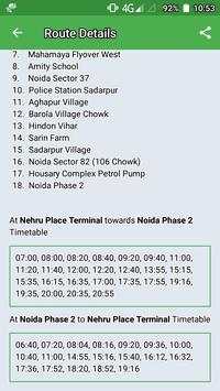 Delhi DTC  Bus - Timing & Routes screenshot 7