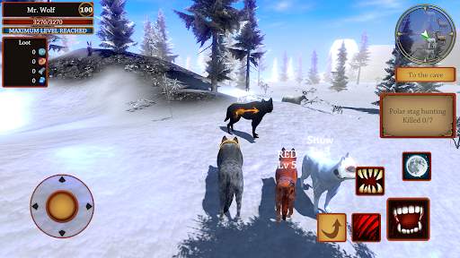 Wolf Simulator - Animal Games screenshot 6