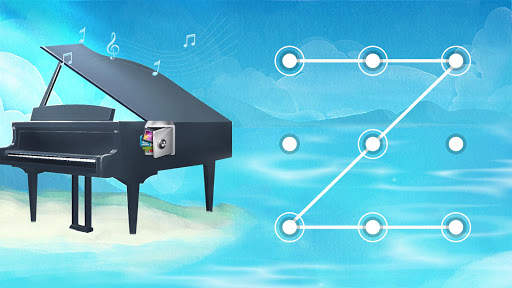 AppLock Live Theme Piano – Paid Theme screenshot 4
