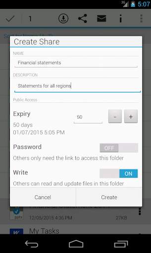 SAP Mobile Documents screenshot 4