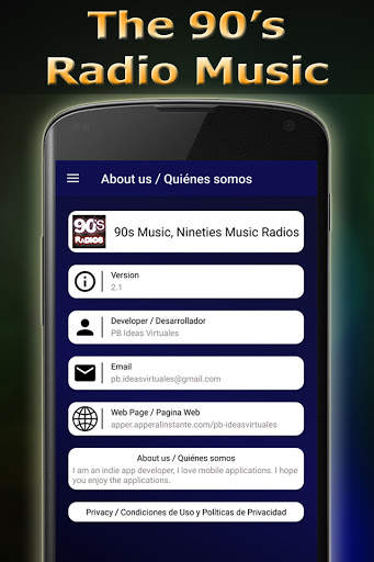 Free 90s Radios Music screenshot 4
