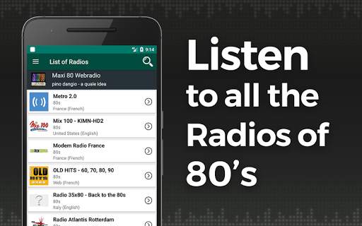 80s Music Radio screenshot 1