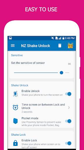 shake Unlock - Shake To Unlock & Shake To Lock screenshot 4