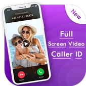 Full Screen Video Caller ID - True Caller ID icon