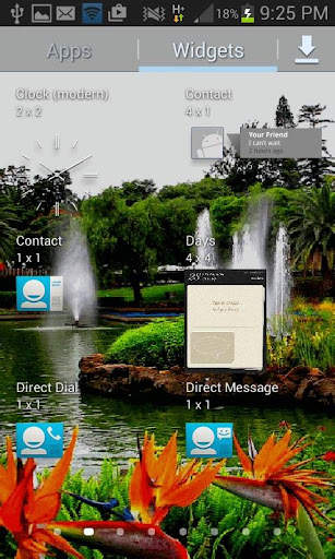 Park Fountains LWP screenshot 3