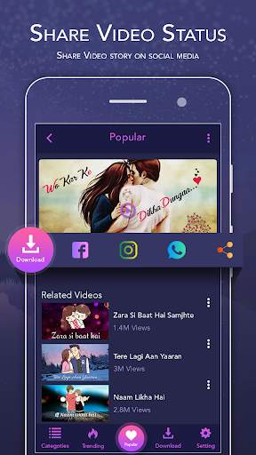 Video Status Songs - 30 Second Video Status 2019 screenshot 5