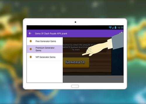 Chetas Gems Clash Royale Prank screenshot 9